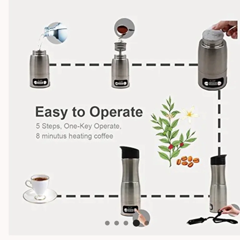 Walshen car-based coffee maker *read*‎ NIB